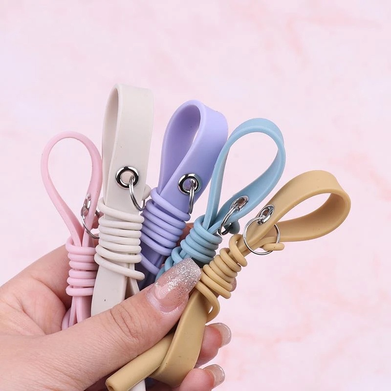 Pinset Tali Pergelangan Tangan Silikon Penjepit Holder Pelindung Pergelangan Tangan Strap Extension diy Perhiasan Tools