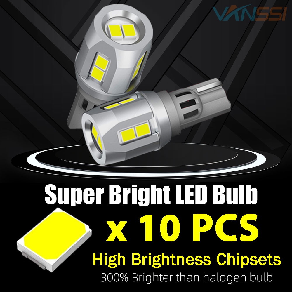 2pcs T15 W16W 921lampu Bohlam Cadangan Mundur LED 6000k White Canbus Error Free No Hyper Flash Untuk Toyota RAV4 CH-R Corolla