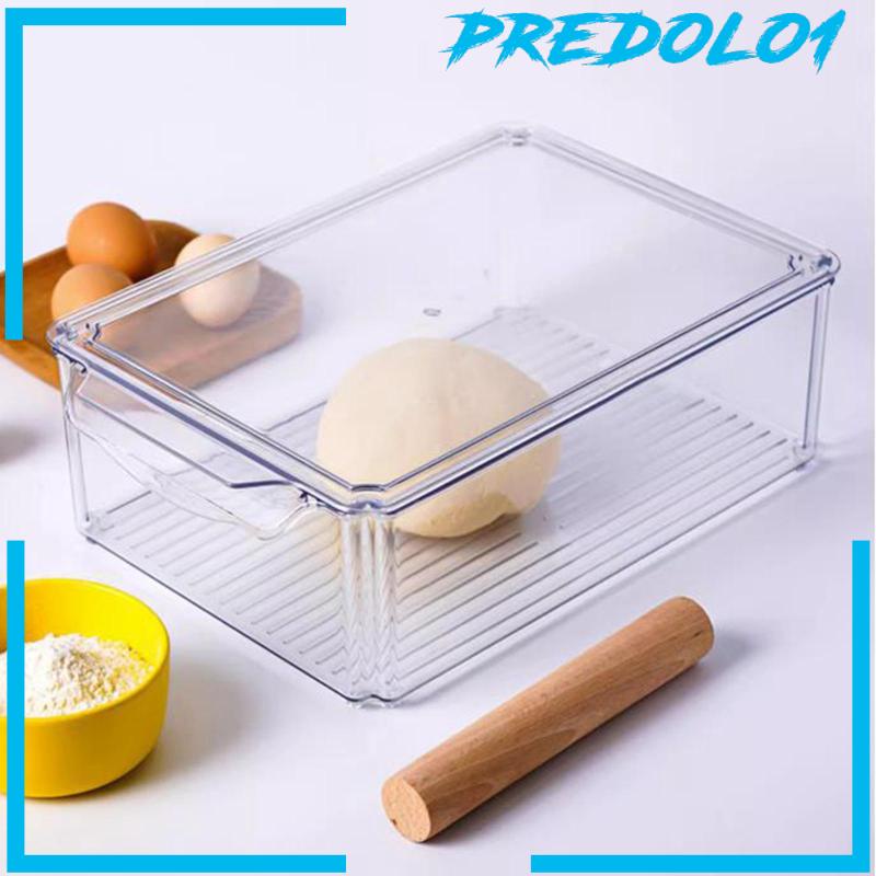 [Predolo1] Kotak Roti Proofing 5L Balls Wadah Untuk Membuat Pizza Rumah Tangga