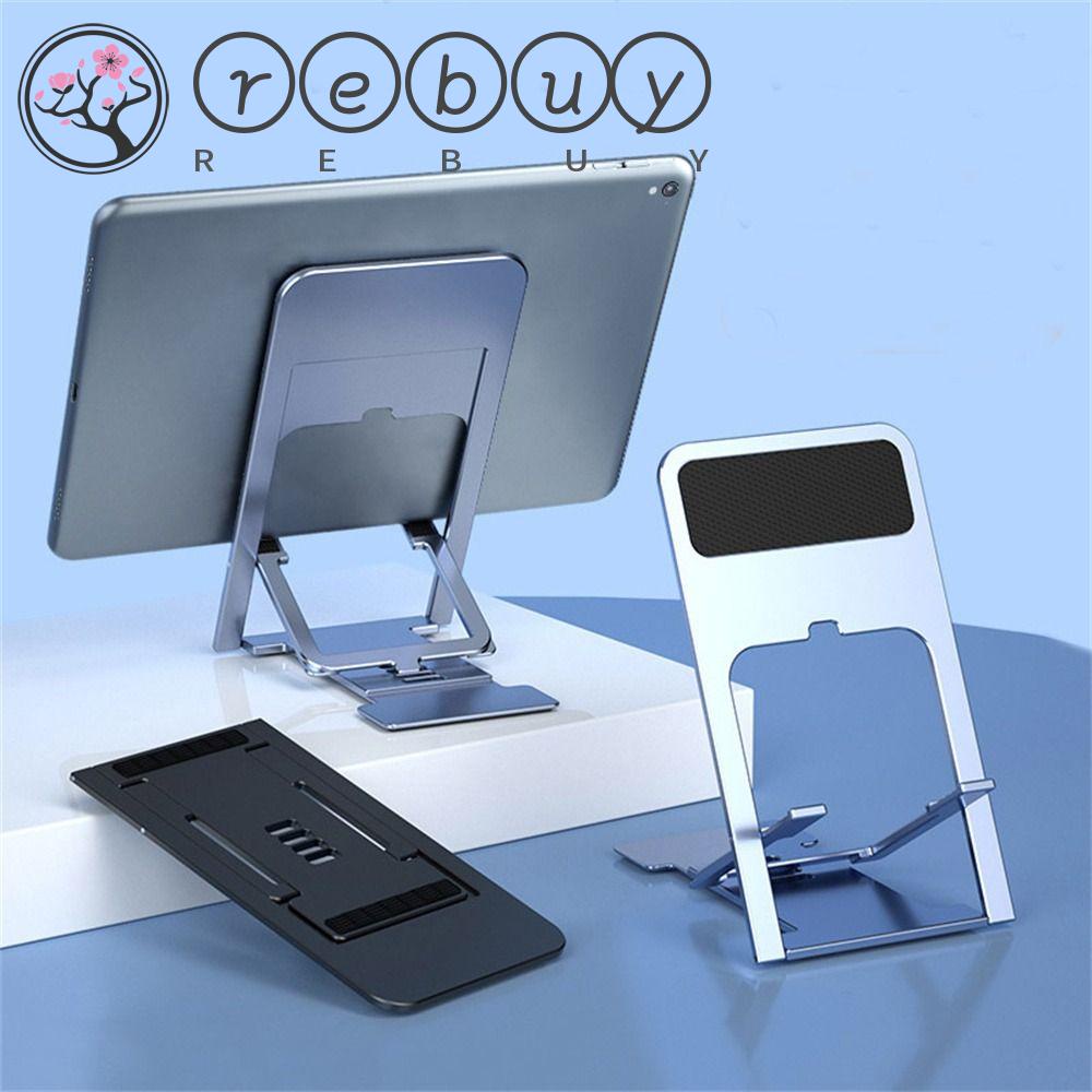 Rebuy Dudukan Ponsel Multi-Siku Lipat Aksesori Ponsel Meja Stand Holder Desktop Foldable Lazy Support Tablet Bracket