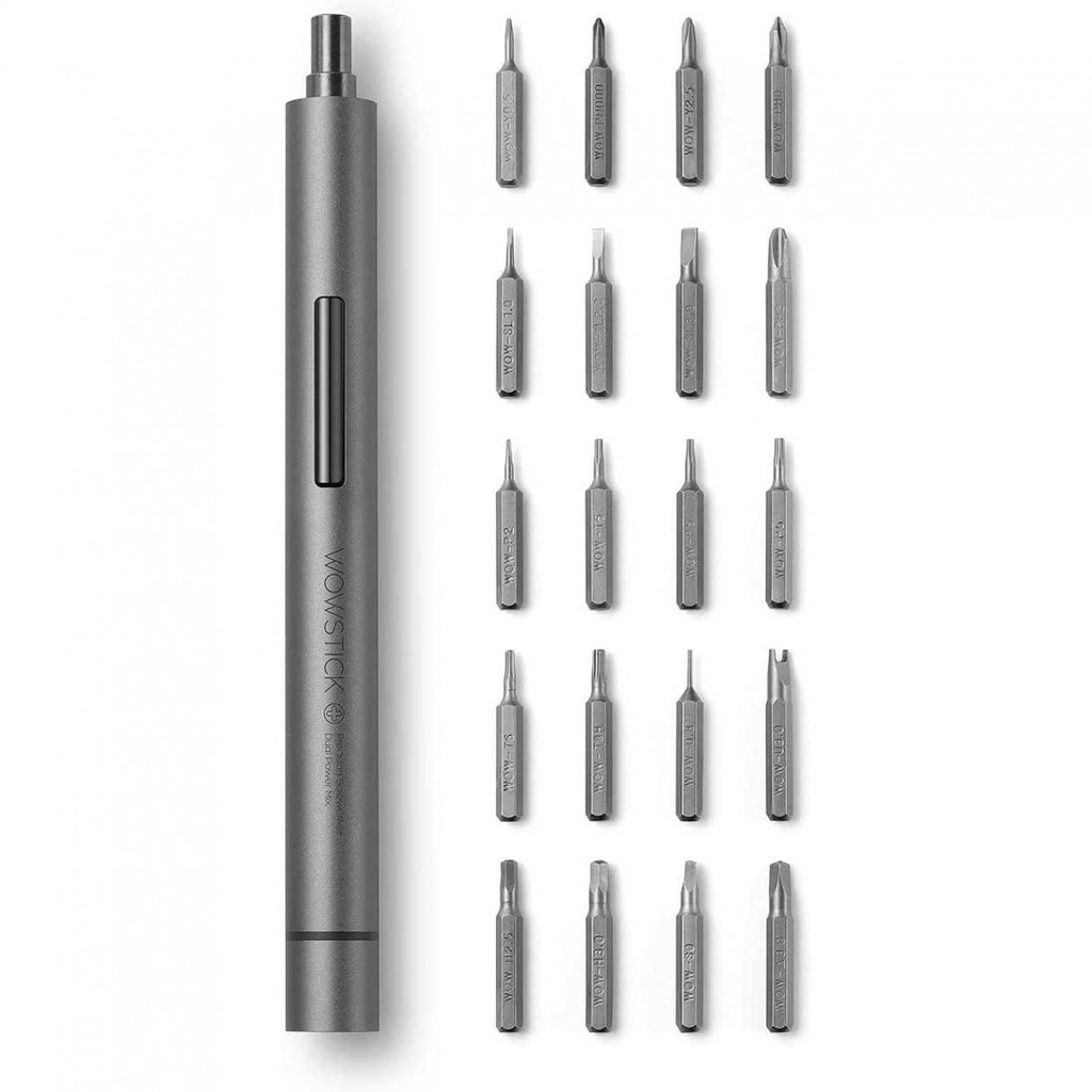 Obeng Elektrik 20 in 1 Precision Screwdriver USB Rechargeable 150RPM