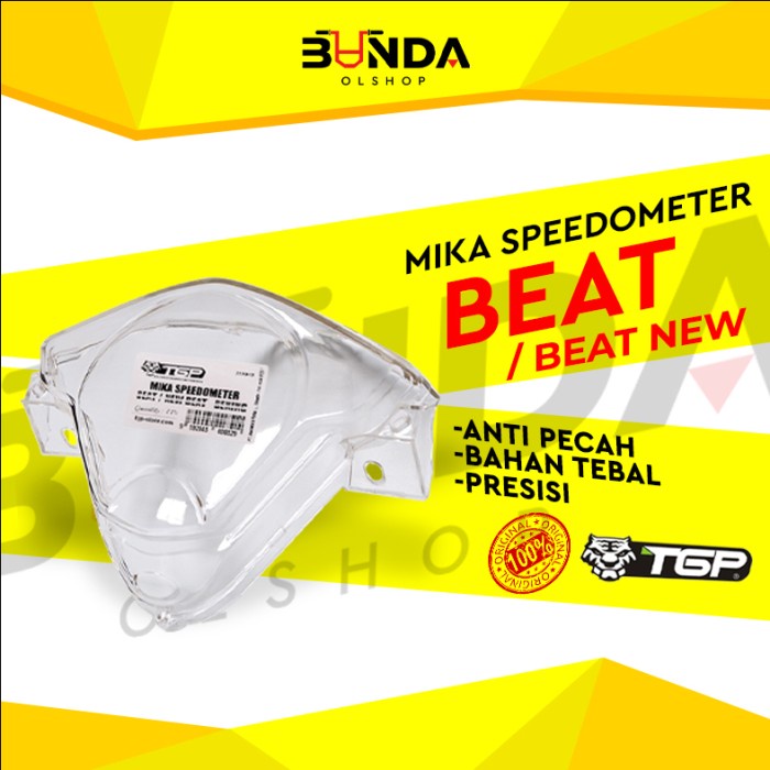 Paket Batok Lampu Belakang + Mika Speedometer KM Honda Beat Karbu Lama - MIKA KM NARITA orii