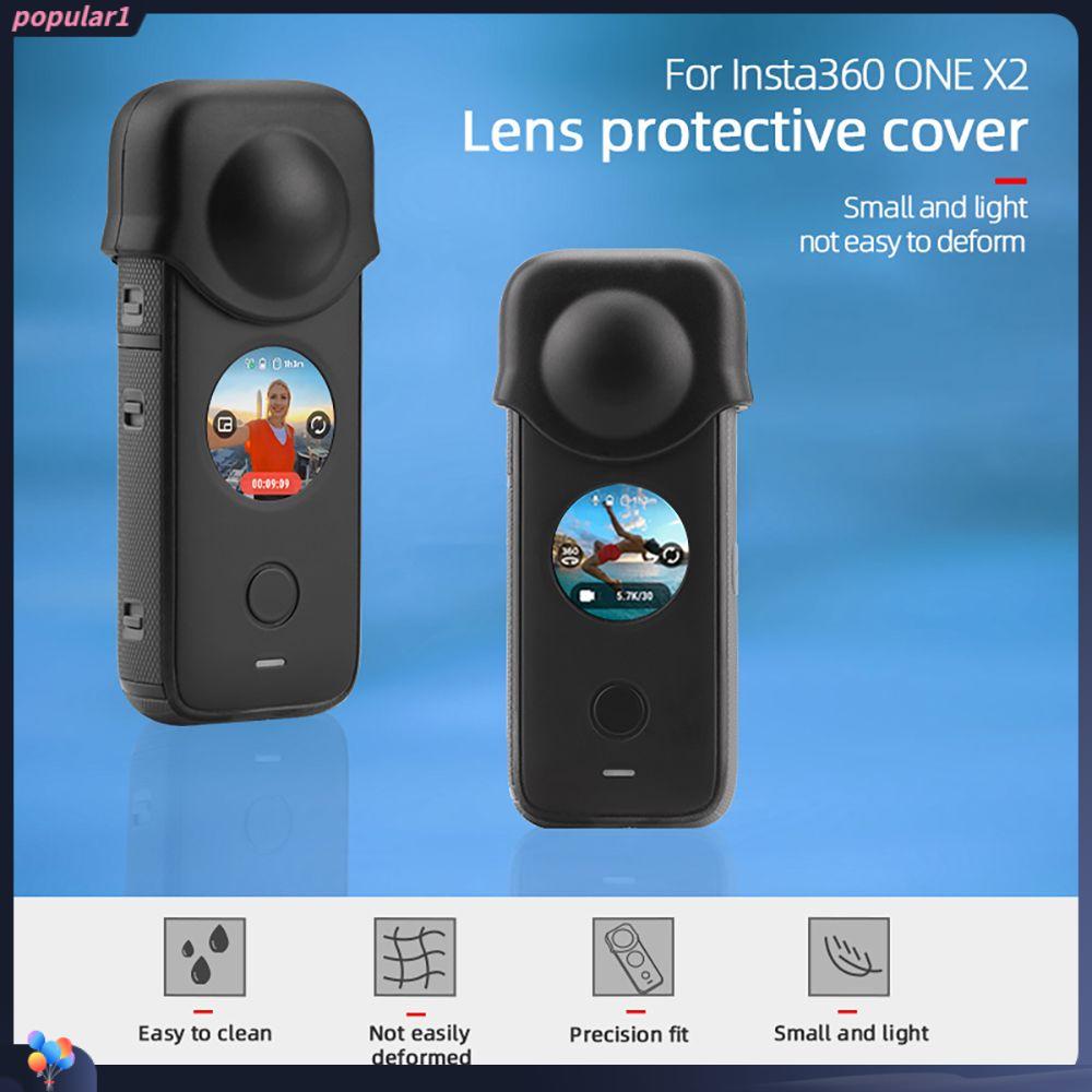 POPULAR Populer Penutup Lensa Soft Aksesoris Pelindung Anti Gores Untuk Insta360 ONE X2