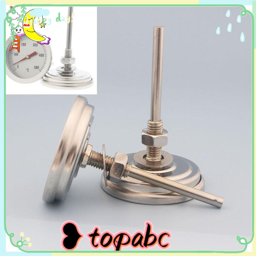 TOP Bbq Thermometer Panggangan 0-500℃ Alat Ukur Suhu Meter