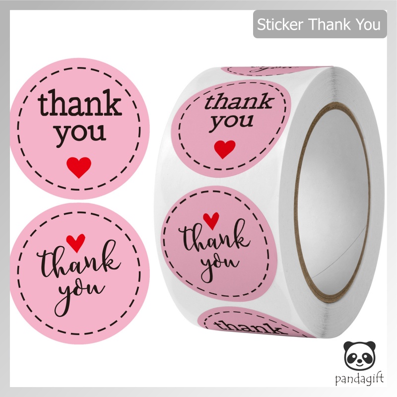 

Stiker Label Thank You / Stiker Roll (500 Pcs) / Stiker Ucapan Bulat / Stiker Tempel / Stiker Label Colorfull / Stiker Kartun - GG0251