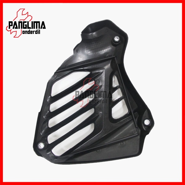 Cover Kipas Radiator NMAX 150 Lama 2015-2018 Penutup Tutup Tameng Pelindung Magnit Magnet Hitam Polos