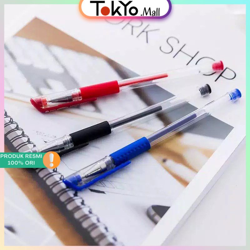 

PENA GEL Bolpen Ballpoint Pen 0.5MM PULPEN GEL MURAH IMPOR COD Bolpoin Bulpen TM PROMO