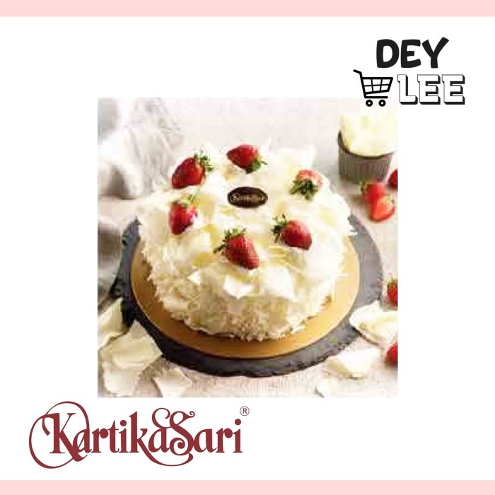 

KARTIKASARI Tart Snow White Birthday Cake Kue Ulang Tahun Bandung