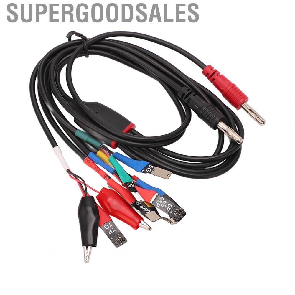 Supergoodsales Switch Power Supply Test Cable  Phone PVC Sheath Red Copper Wire Core Stable Multifunction for Electronic Equipment