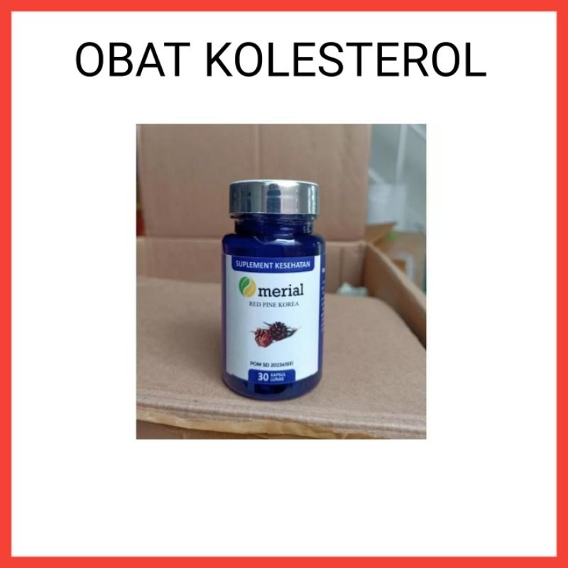 100% ASLI Merial red pine korea obat kolesterol hipertensi darah tinggi