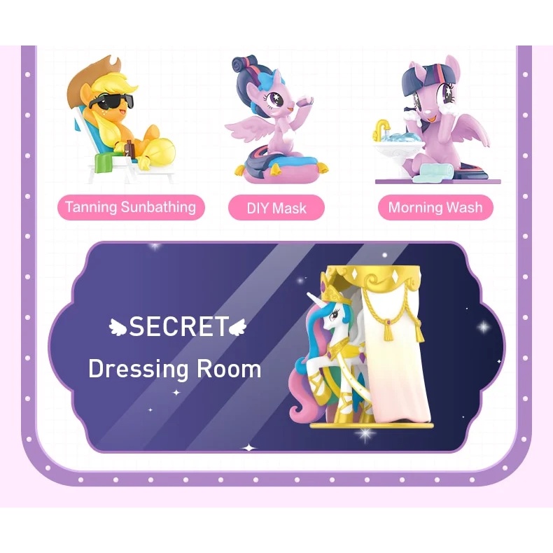 Toys Pop Mart My Little Pony Pretty Me Up Series (Assorted)