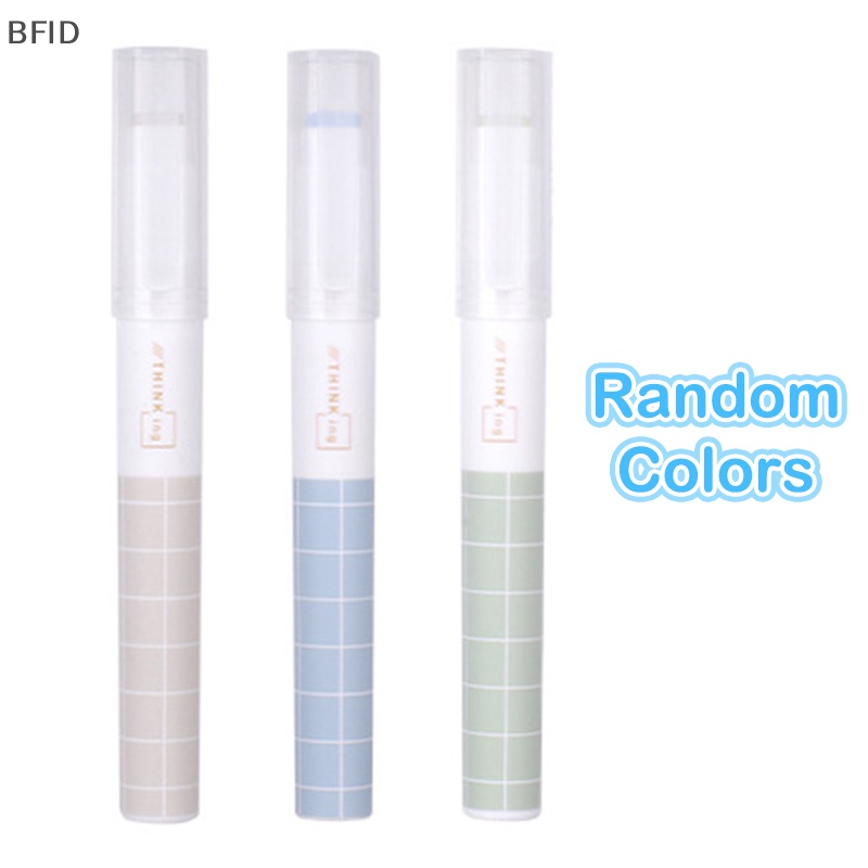 [BFID] 1pc/4pcs Lucu Jelly Warna Cepat Kering Lem Stick Bentuk Pulpen Lem Padat Tergantikan Inti Alat Tulis Siswa Untuk Menyegel Stiker [ID]