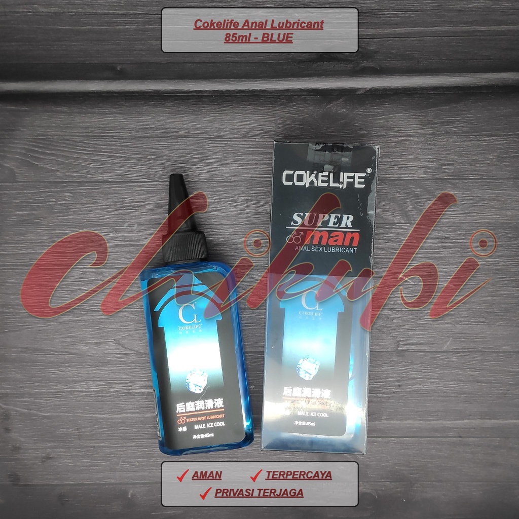 Cokelife Anal Lubricant 85ml - BLUE