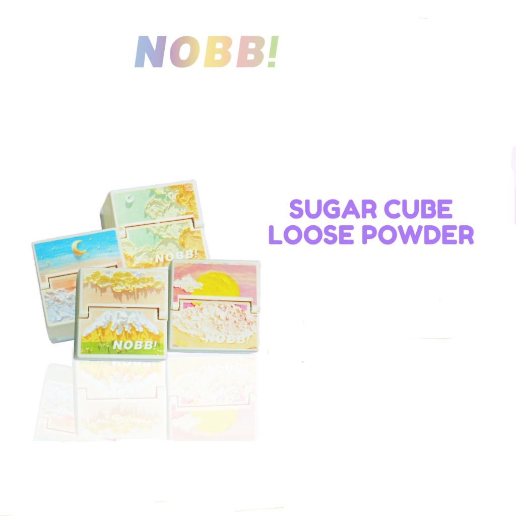 ★ BB ★ NOBB！Filter Soft Fog Small Cube Sugar Loose Powder Light Translucent Powder - 4 Colours