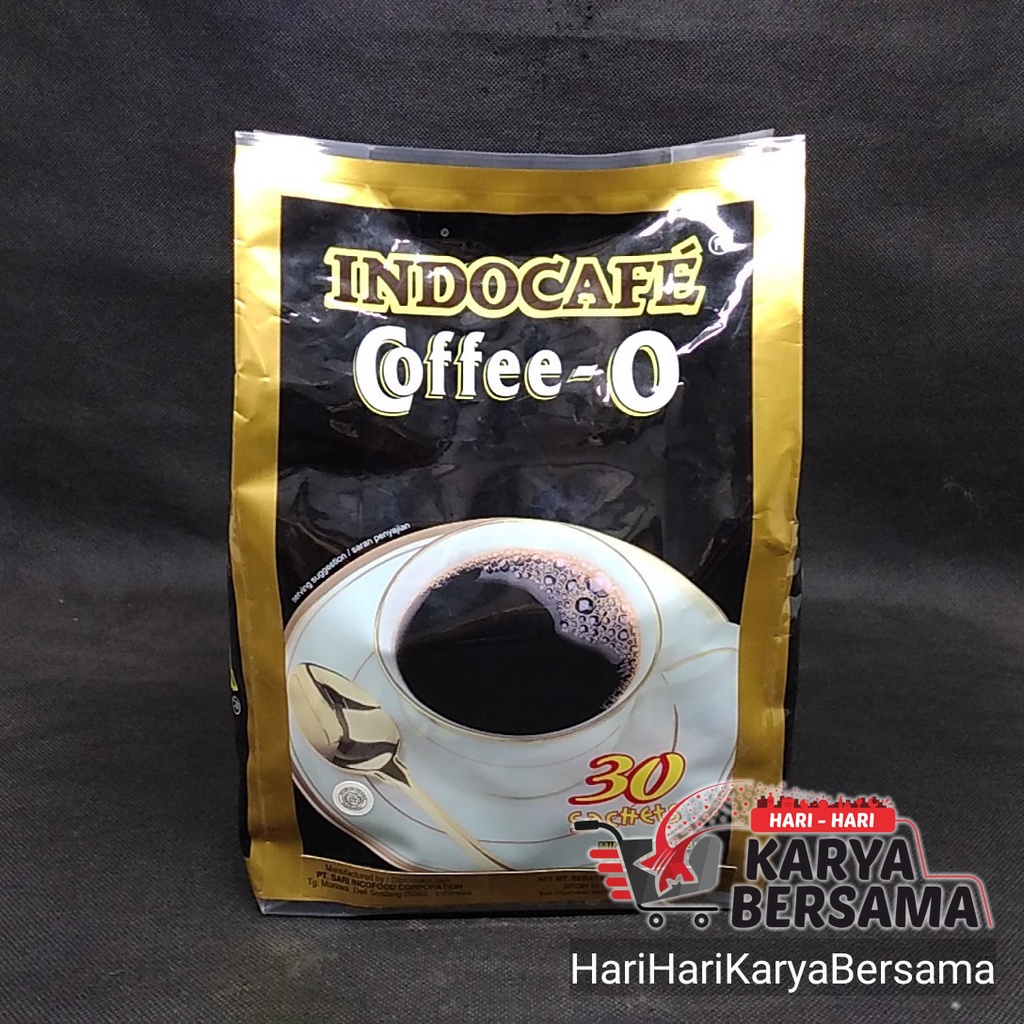 

MINUMAN SERBUK INDOCAFE COFFEE - O BAG ISI 30 SACHET X 18GR