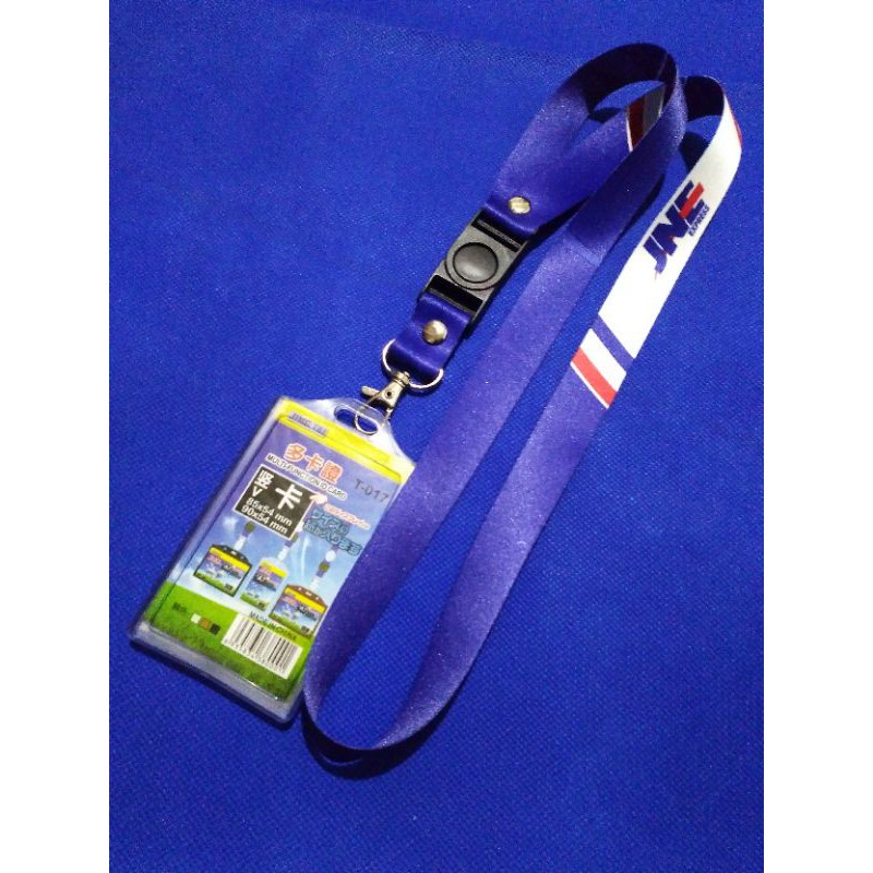 

LANYARD TALI ID CARD"JNE" PRINTING BISA SATUAN-READY STOCK