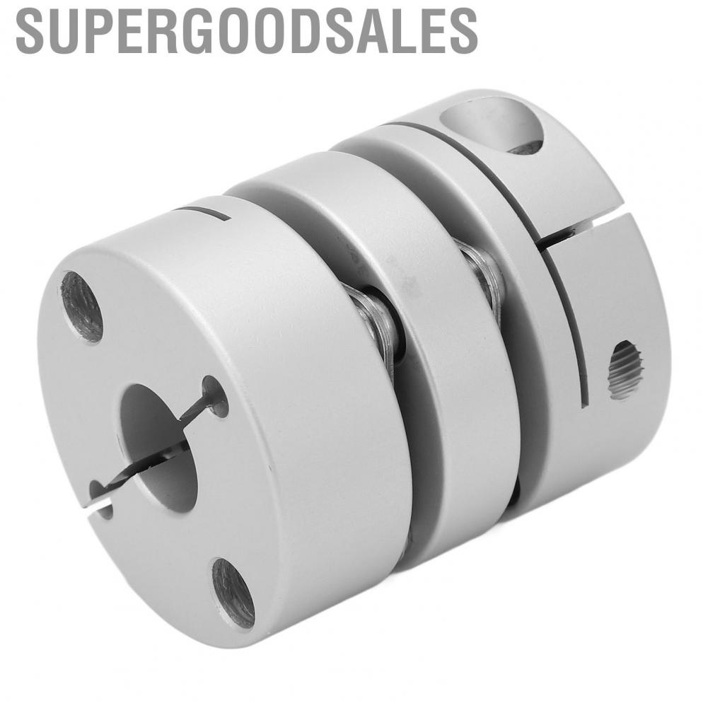 Supergoodsales Shaft Coupling  Firm Connection 21Nm Maximum Torsion Double Diaphragm U Shaped for Servo Motors