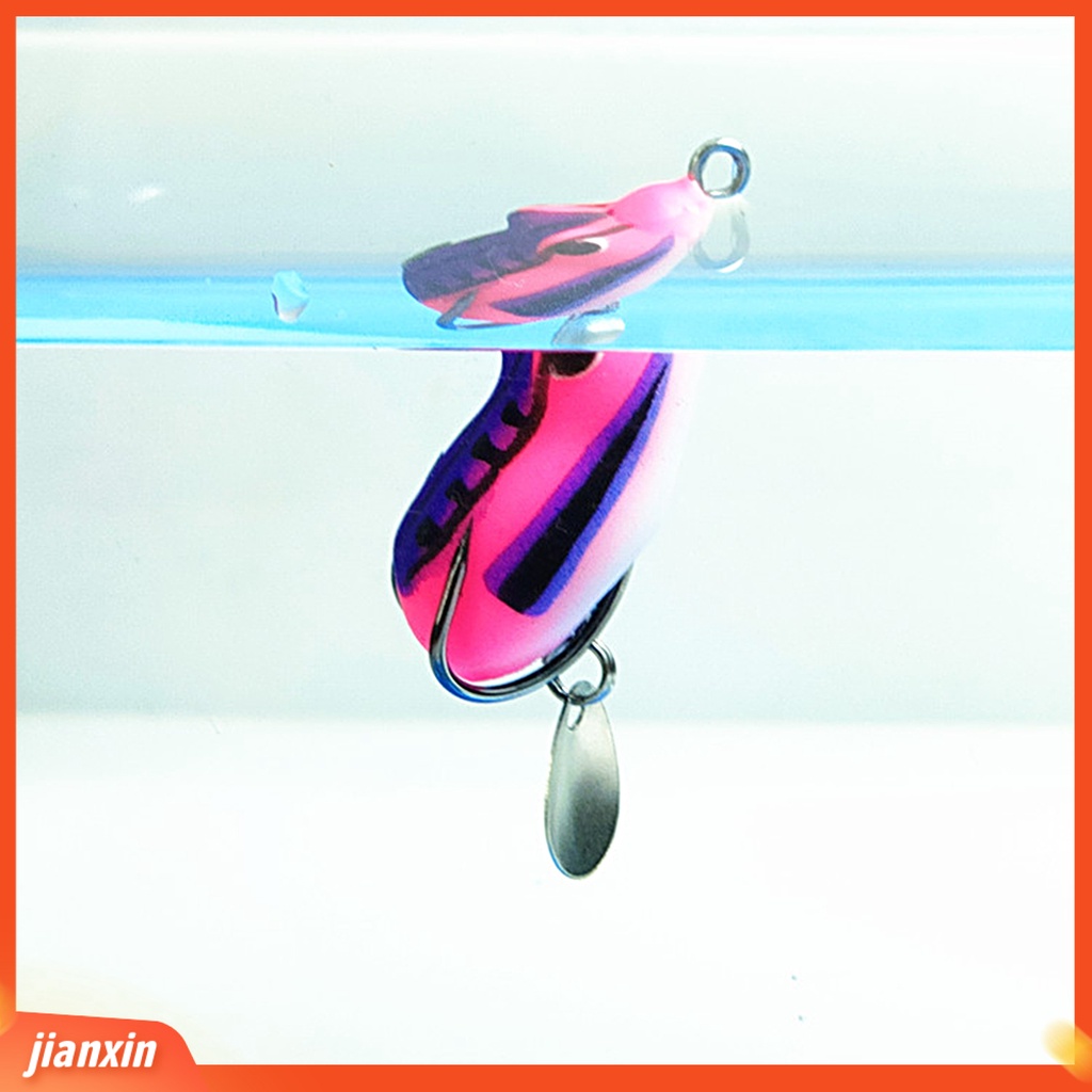 (In Stock) 3.5cm /6g Umpan Ikan Umpan Penembus Kuat Fishing Tackle Tajam Mini Thunder Katak Kait Ganda Ikan Lembut Umpan Buatan Untuk Pecinta Memancing