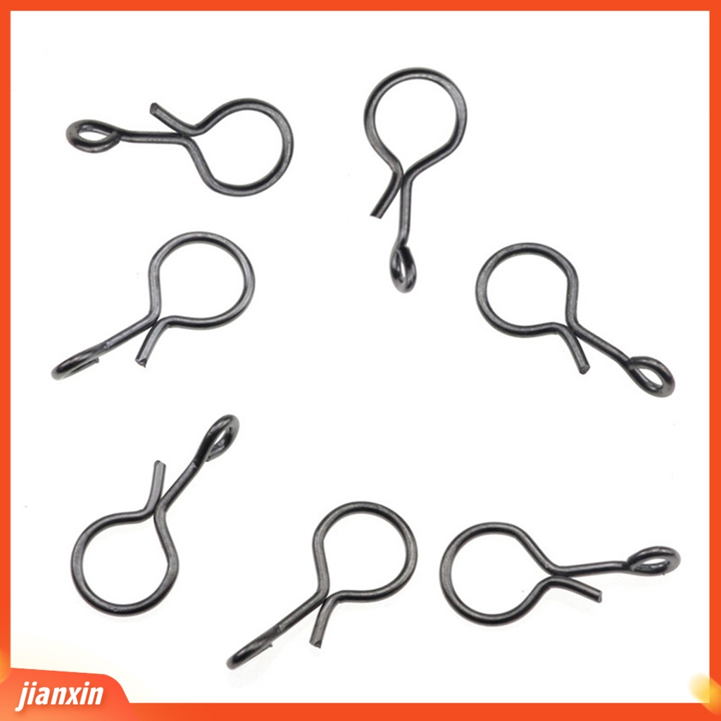 (In Stock) 50Pcs Konektor Putar Pancing Banyak Digunakan Quick Change Long Service Life Konektor Kait Serba Guna Untuk Angling