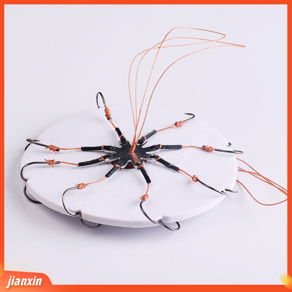 (In Stock) 2set Kail Pancing Daya Tembus Kuat Dua Belas Cakar Flap Kait Ledakan Perlengkapan Memancing