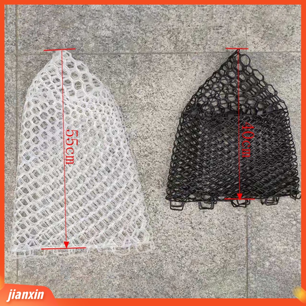 (In Stock) Rubber Landing Dip Net Universal Ultralight Ketangguhan Bagus Jaring Arahan Ikan Untuk Outdoor