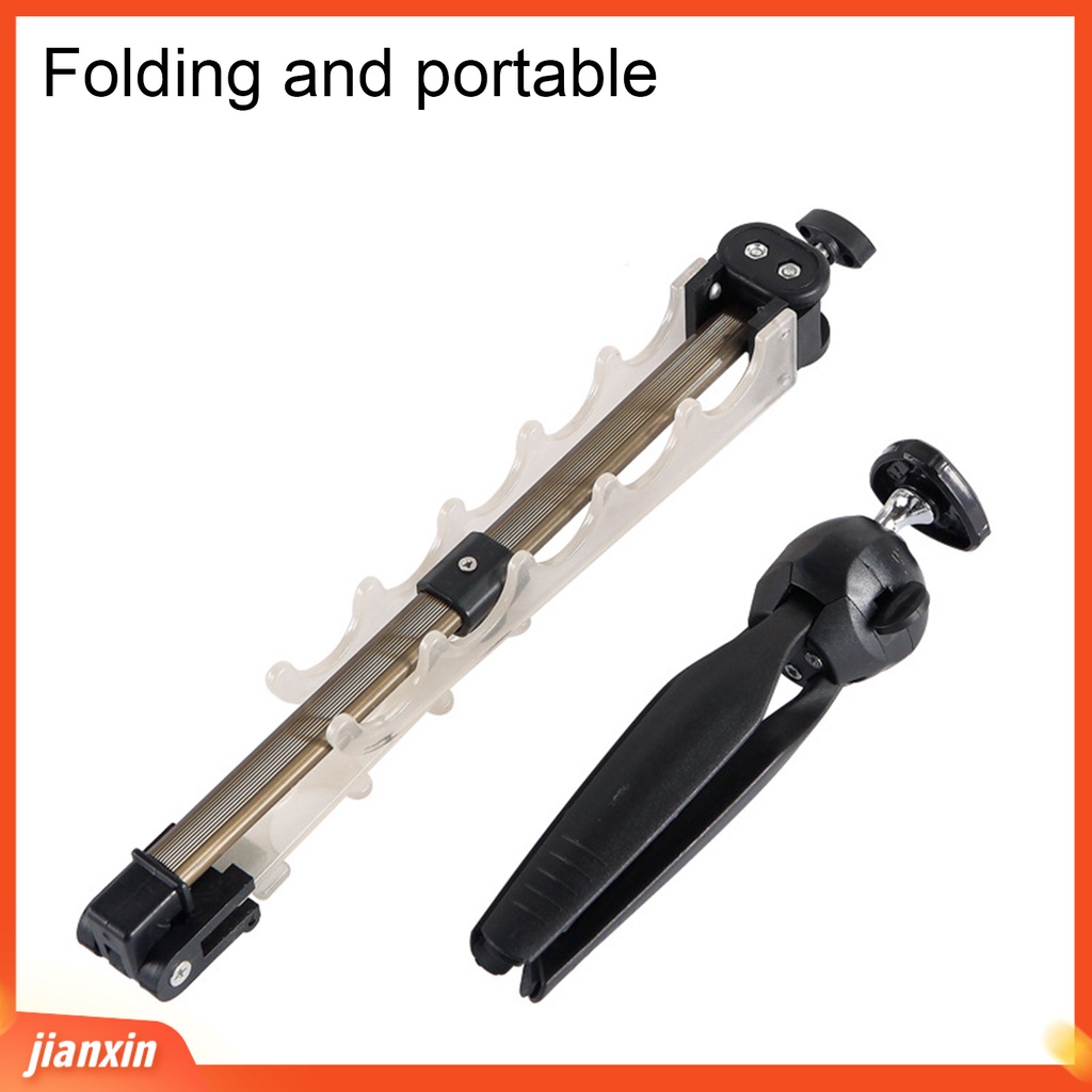 (In Stock) Portable Luminous Ice Fishing Rod Bracket Holder Alat Pancing Tiang Ikan Stand Tackle