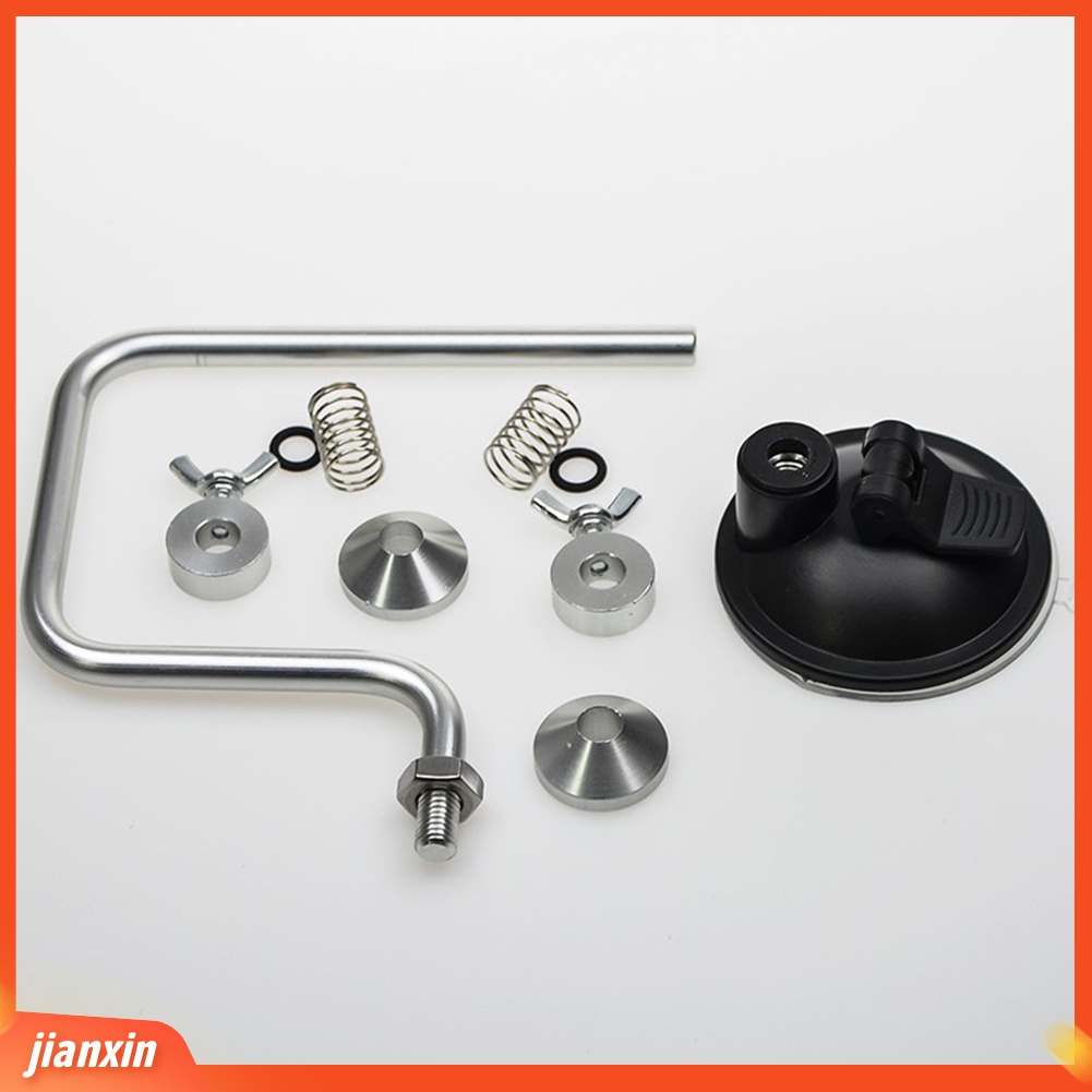 (In Stock) Spooling System Gulungan Penggulung Pancing Lalat Stainless Steel Dengan Suction Cup