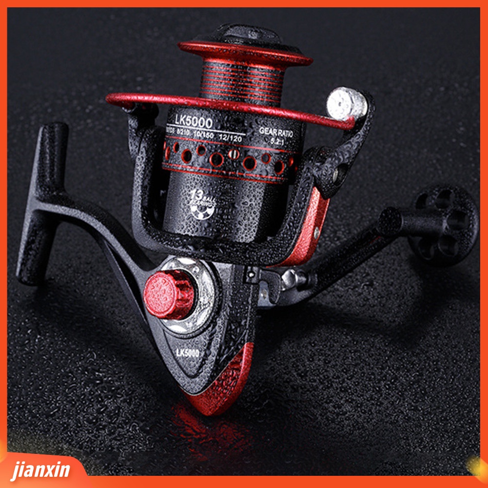 (In Stock) 13bola Bantalan Rasio Gigi Kecepatan Tinggi Logam Halus Gear Spinning Fishing Reel