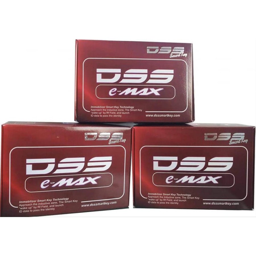 

DSS Emax *KX keyless alarm motor anti begal, rampok, maling.