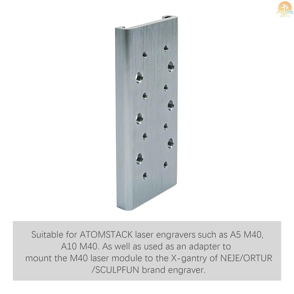 In Stock Atomstack M40 Modul Laser Slider Rel Sekaligus Cocok Untuk NEJE/ORTUR/SCULPFUN Mesin Ukir Atomstack A5M40