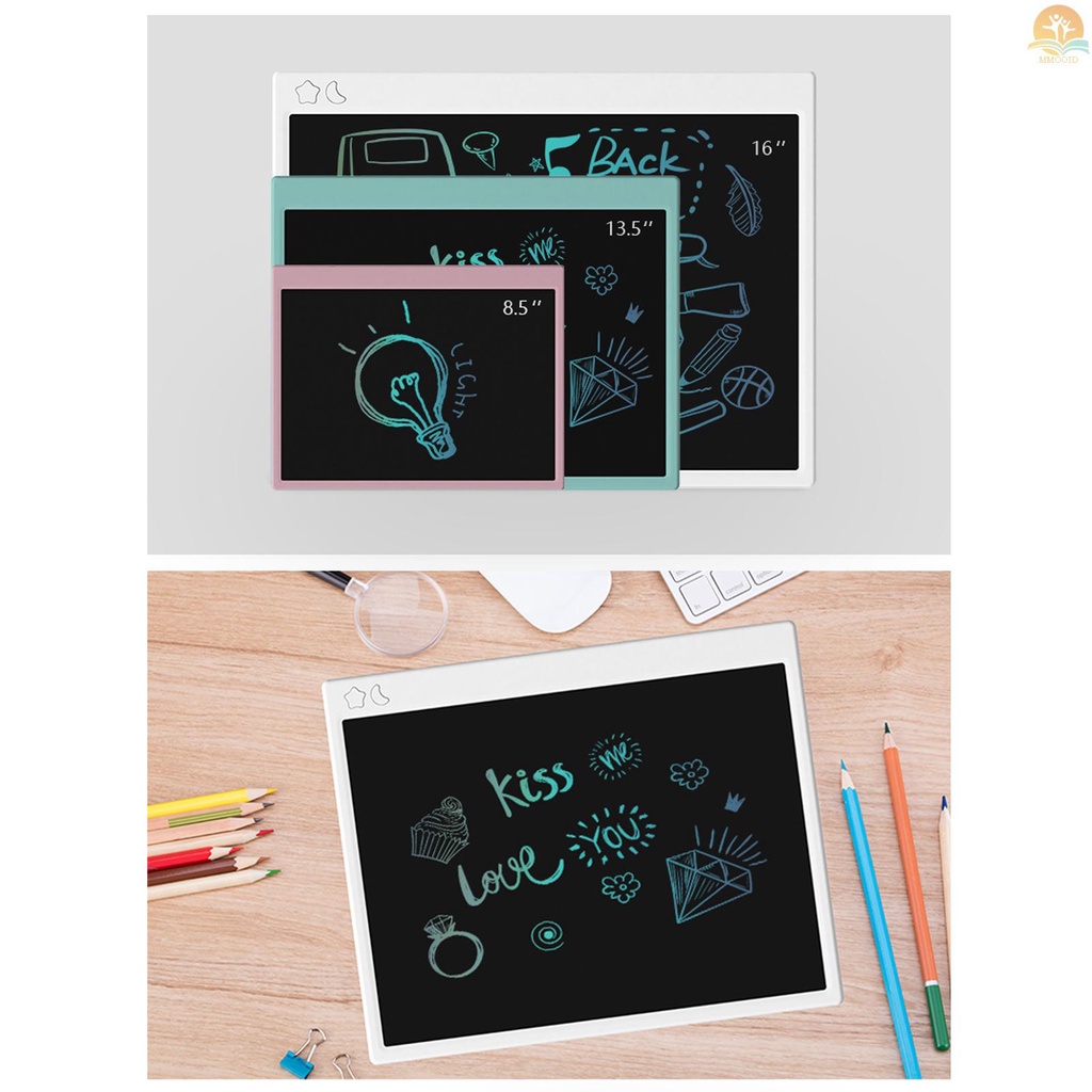 In Stock 16 Inch LCD Writing  Portable Educational Learning USB Rechargeable Erasable Reusable Electronic Handwriting Drawing Board with Stylus Pen Gifts for Kids Boys Girls