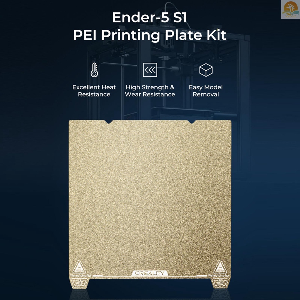 In Stock Creality 3D Printer Ender-5 S1 PEI Plat Cetak Kit Ultra-high Adhesion Strong Magnetic Build Platform 235x235mm Cocok Untuk PLA ABS ASA PETG TPU PC PA Filament