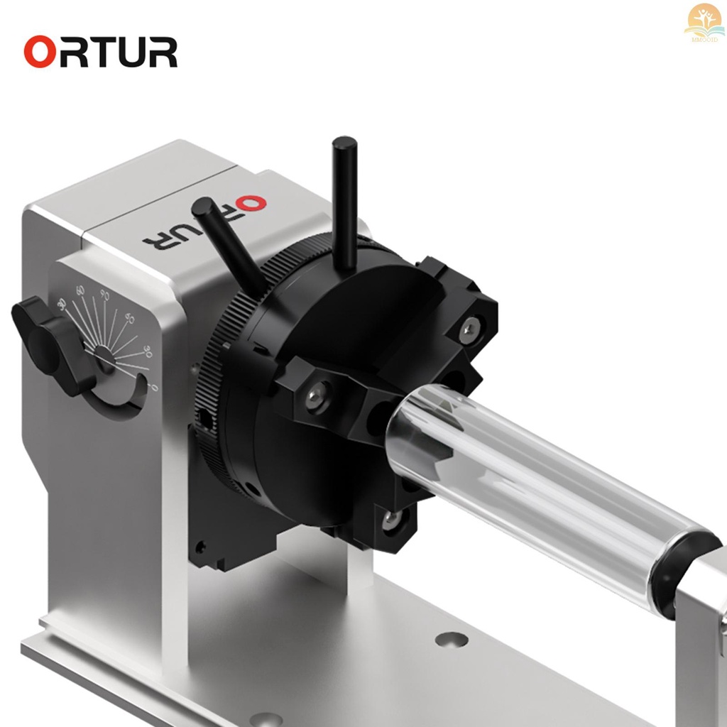 In Stock ORTUR YRC1.0 Rotating Roller Dengan180° Sudut Flip Horizontal Dan360°Grafir Putar Dengan 3rahang Sesuai Ukuran Benda Yang Berbeda Cincin Mug Cangkir Gelas Wine Gelas Bola Com