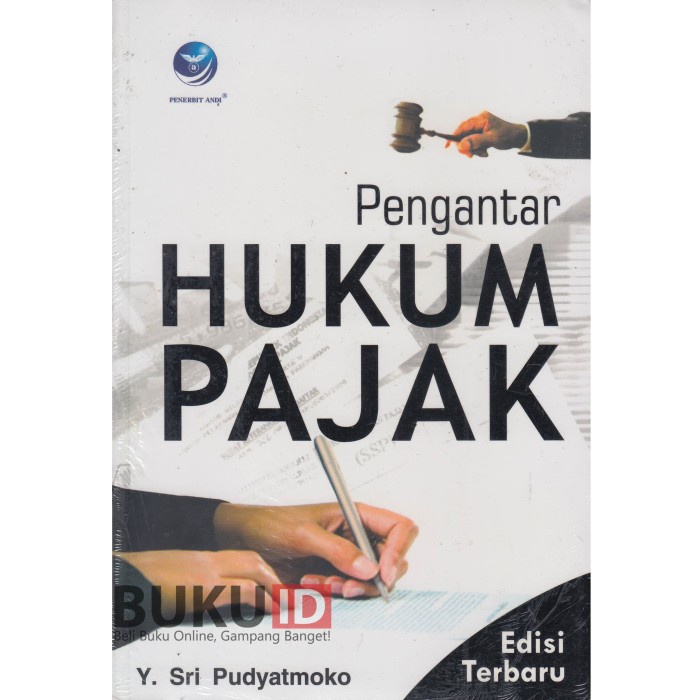 

Buku Pengantar Hukum Pajak - Edisi