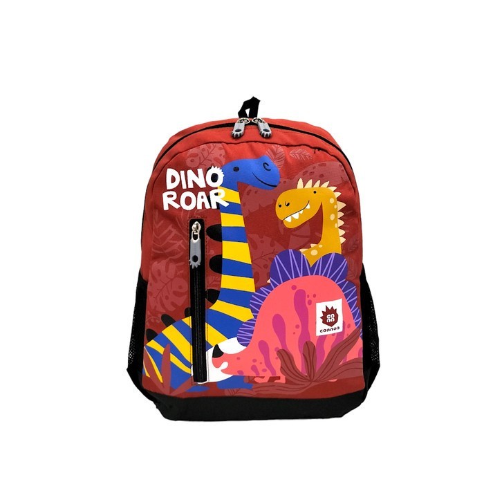 LORIS BAG TAS RANSEL SEKOLAH ANAK TK/SD CANNON LAPTOP BACKPACK - 71881 - Red