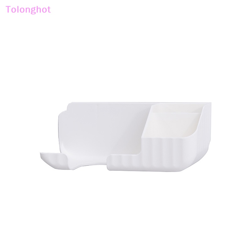 Tolonghot&gt; Hands Free Tempat Pengering Rambut Kotak Penyimpanan Curling Rak Besi Untuk Organizer Kamar Mandi Rak Penyimpanan Aksesoris Kamar Mandi Set Rumah Sumur