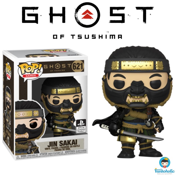 Funko POP Games PS4 Ghost of Tsushima - Jin Sakai 621