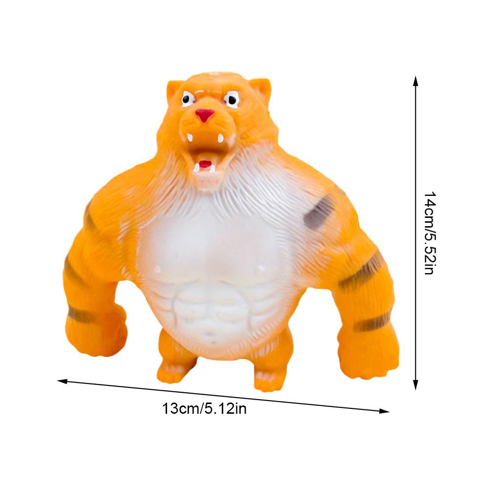 Anak Mengurangi Stress Mainan Simulasi Hewan Stress Relief Boneka Cubit Lemak Tiger Mainan Tiger Toys N0U7