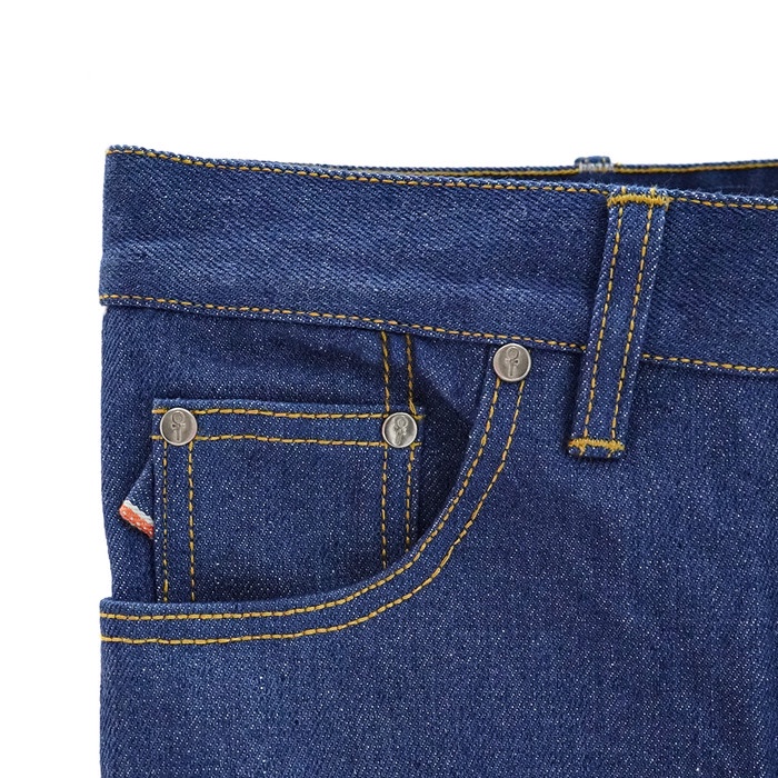 CELANA JEANS RAW DENIM HEAVYWEIGHT SELVEDGE ESHE 17 OZ PRIDE N JOY - 32
