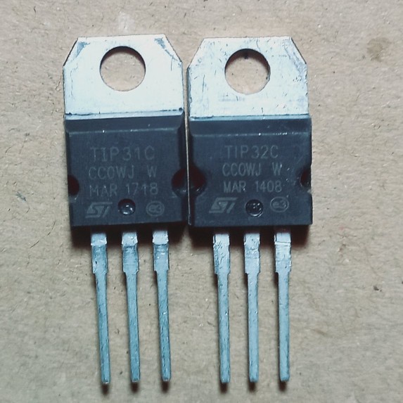 

TIP31 dan TIP32 TR Transistor TIP 31 dan 32 31C 32C TIP31C TIP32C 1SET 1 SET - TIP32