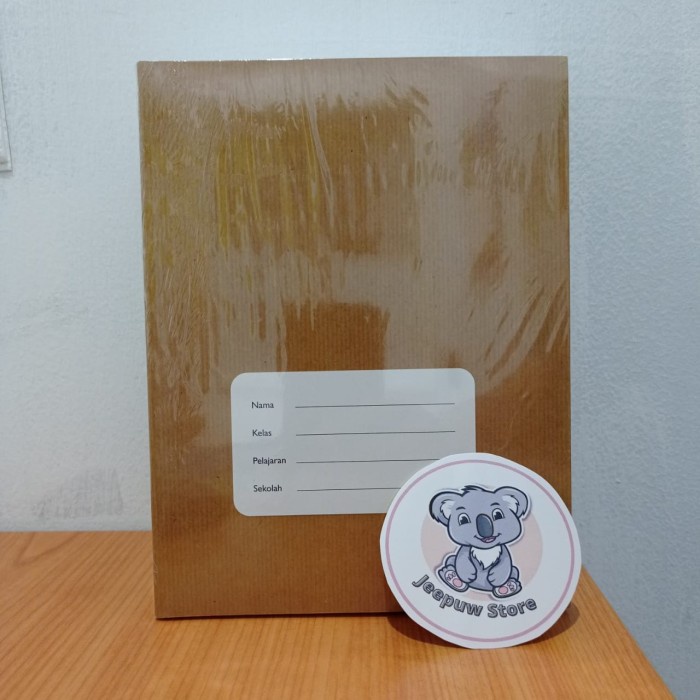 

✨BISA COD✨ -Buku Tulis Vos Sampul Coklat