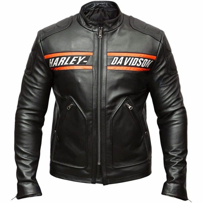 jaket kulit pria kualitas lembut dan halus jaket kulit harley davidson pria 100% original dari kulit