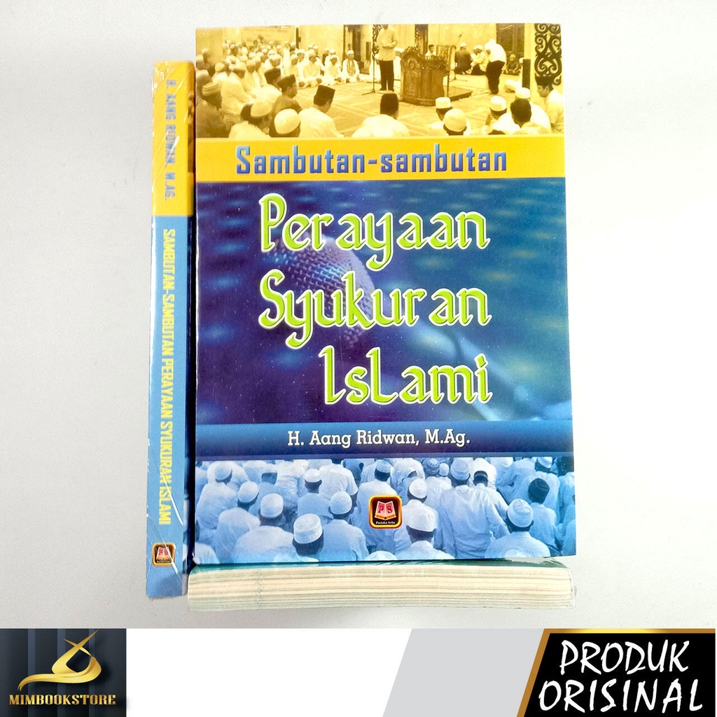 Buku - Sambutan-sambutan Perayaan Syukuran Islami - H. Aang Ridwan, M.Ag. - Penerbit Pustaka Setia - Mimbookstore