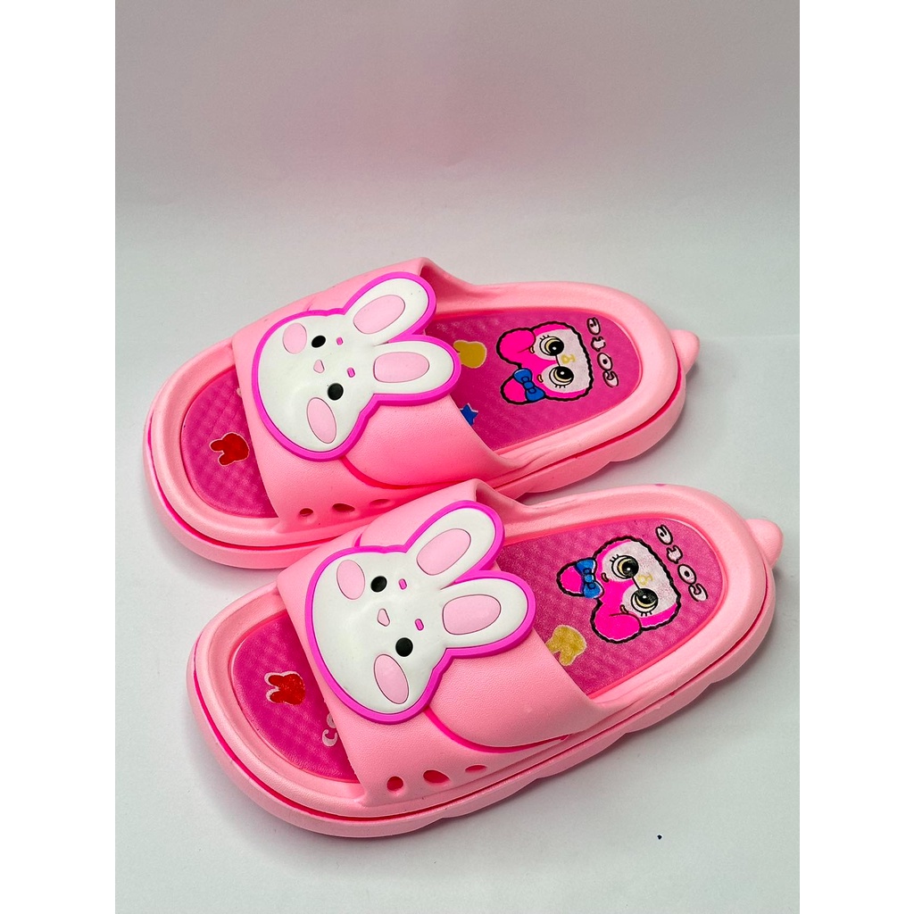 [Rumah Mainan] Sandal Anak Anak Laki Laki Dan Perempuan Karakter Lucu Bahan Lembut Sendal Import Nyaman Termurah Grosir