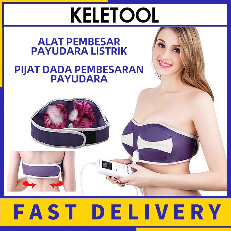 Alat Pembesar Payudara Listrik / Pijat Dada Pembesaran Payudara Pijat Payudara  Pakaian Dalam Menyus