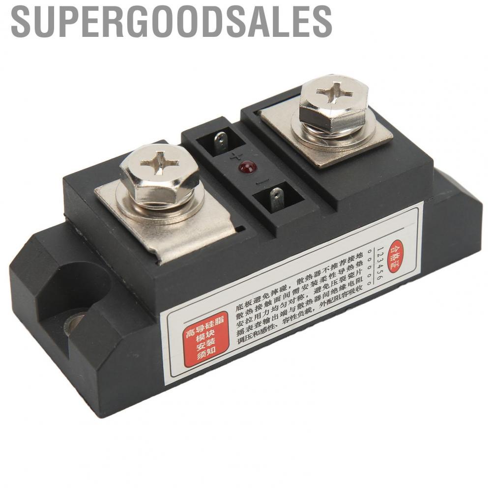 Supergoodsales Industrial State Relay ABS Housing With  DC 3-32V To AC 24-480V