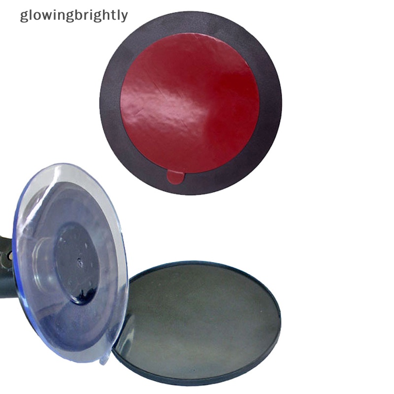 [glowingbrightly] Suction Cup Holder Base Disk Untuk Dashboard Mobil Kaca Depan Perekat PU Silicone TFX