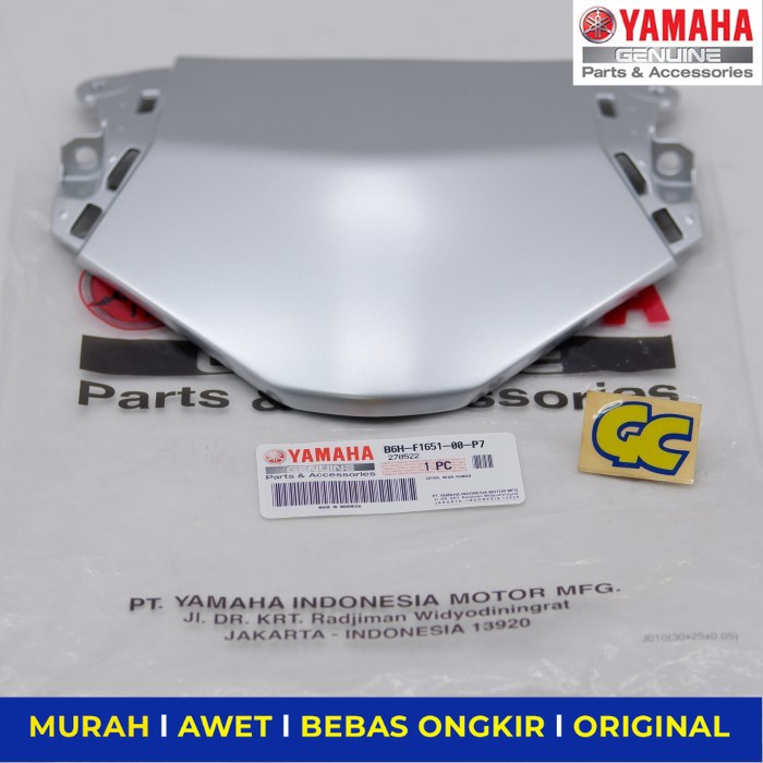 Cover Stoplamp Bawah Yamaha All New Nmax Silver Doff B6H-F1651-00-P7 - Sparepart Sperpart Spare Part
