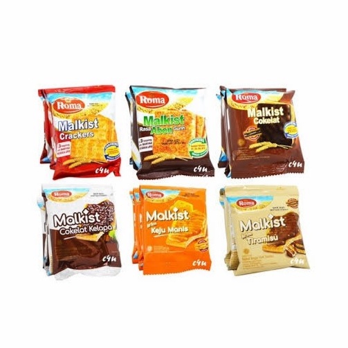 

Roma Malkist Sachet Malkis renceng isi 10 pcs