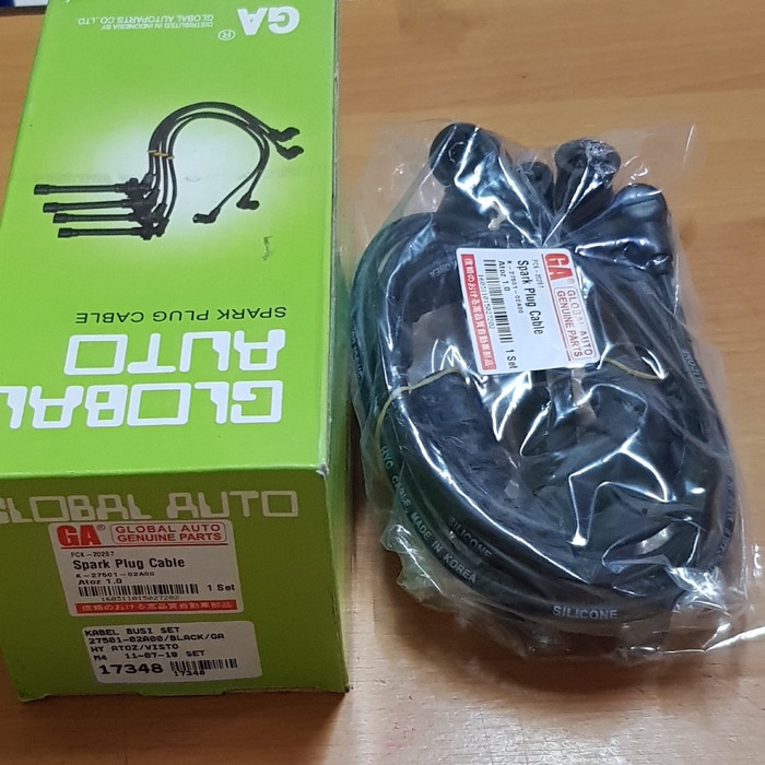 SPAREPART OTOMOTIF- Kabel Busi Set Hyundai Atoz / Kia Visto KOREA -KOMPONEN AKSESORIS